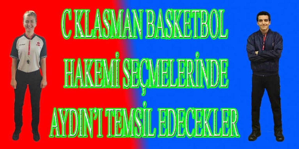 Aydın\'dan İki Hakem C Klasman Seçmelerine Davet Edildi