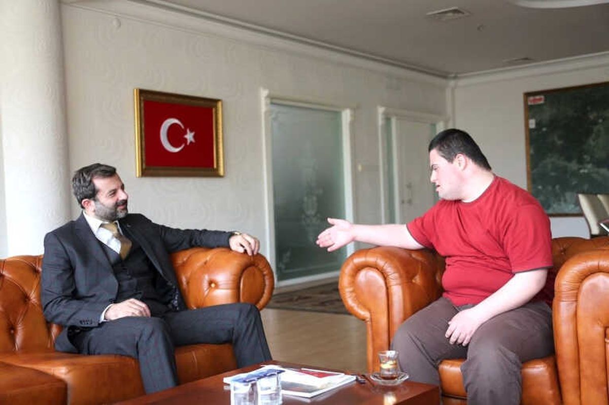 Başkan Işık\'ın Özel Misafiri