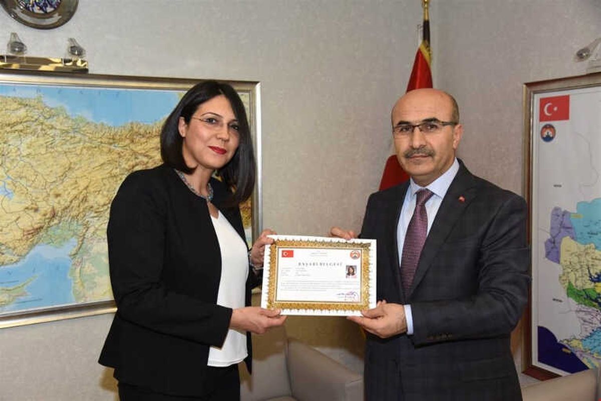 Güney Adana Kalkınma Programı" Ekibine Başarı Belgesi