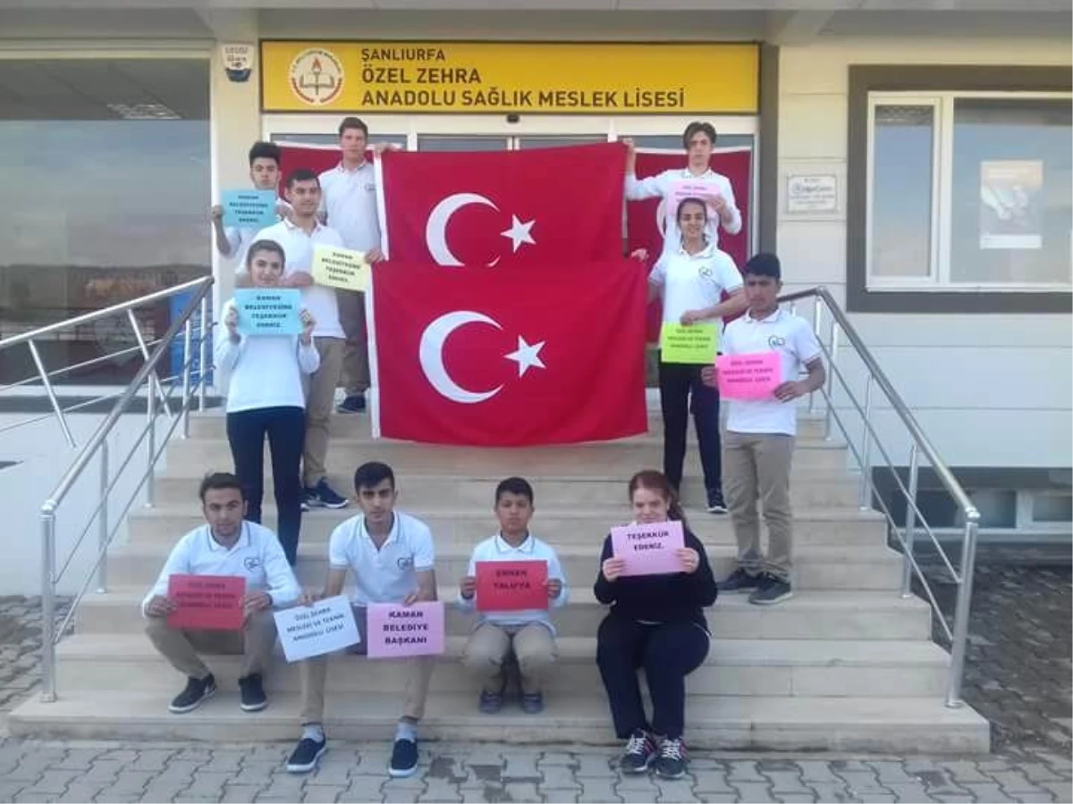 Kaman\'dan Şanlıurfa\'ya Türk Bayrağı