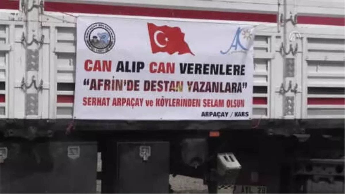 Arpaçay\'dan Mehmetçik\'e Destek