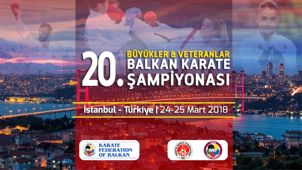 Balkan Karate Şampiyonası İstanbul\'da