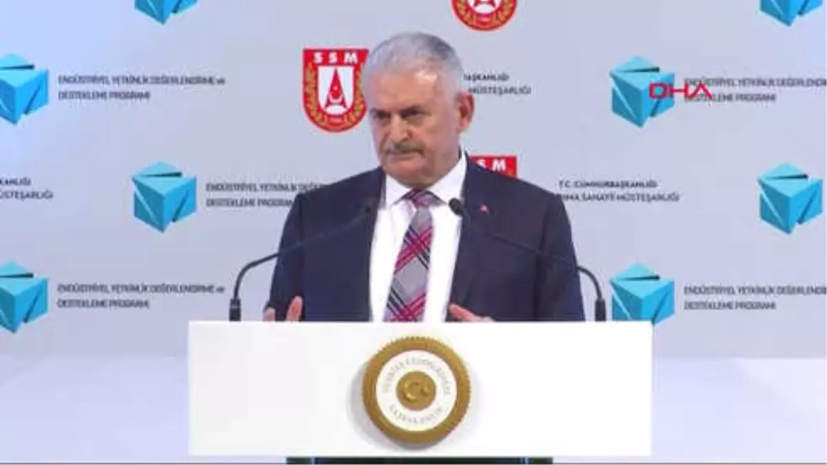 Başbakan Yıldırım, Endüstriyel Yetkinlik Değerlendirme ve Destekleme Projesi\'nin Tanıtımında...