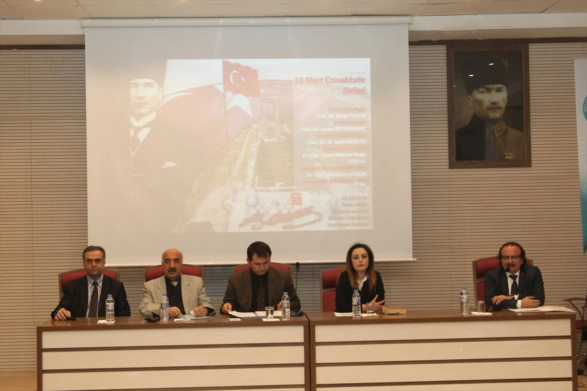 Beü\'de "18 Mart Çanakkale Zaferi" Paneli