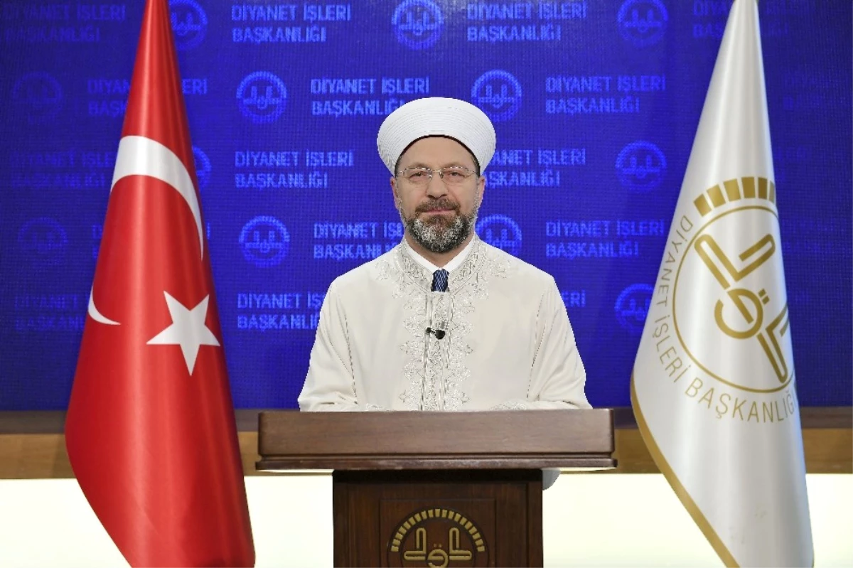 Diyanet İşleri Başkanı Erbaş\'tan Regaib Kandili Mesajı