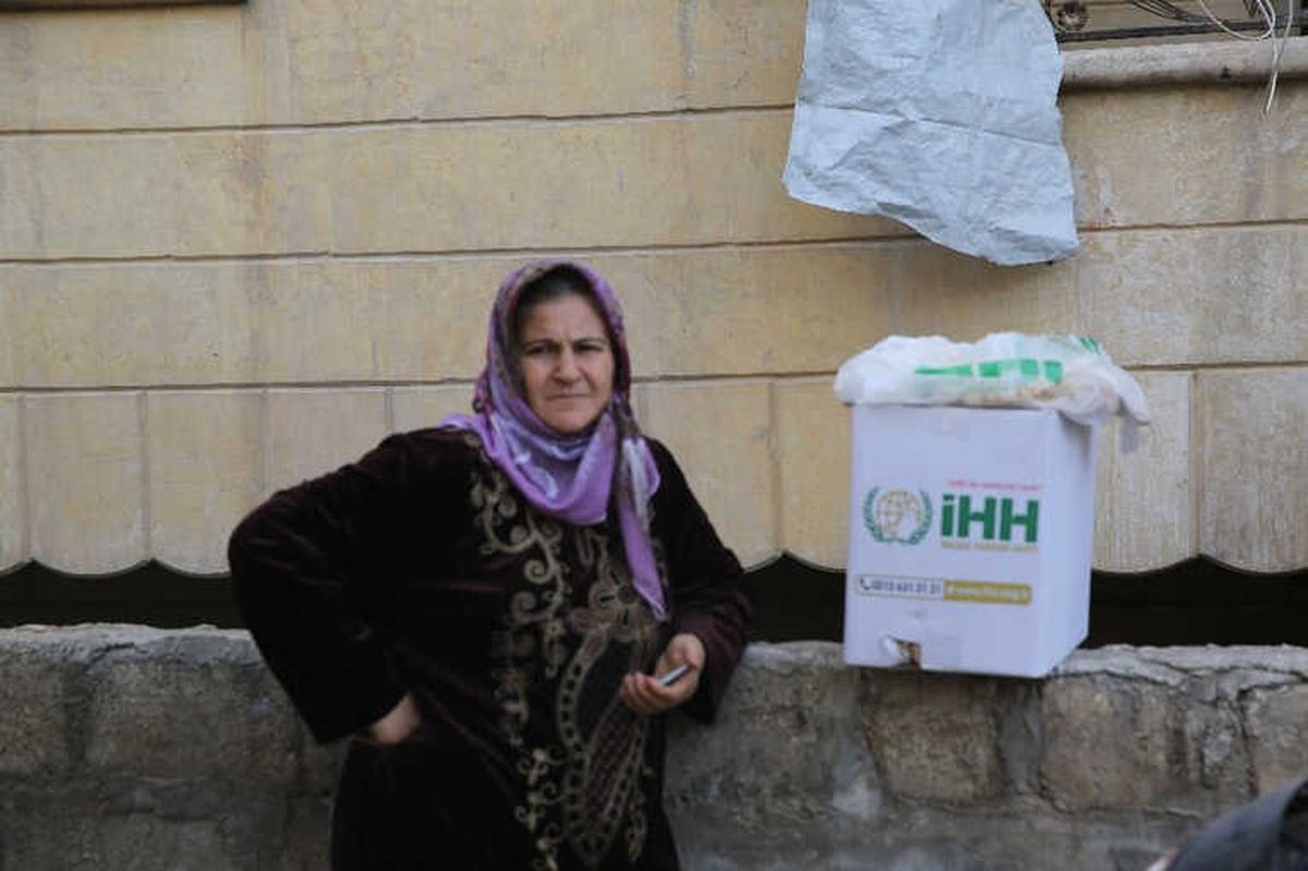 İhh İnsani Yardım Vakfı, Afrin\'deki Binlerce Aileye Yardımlarını Sürdürüyor