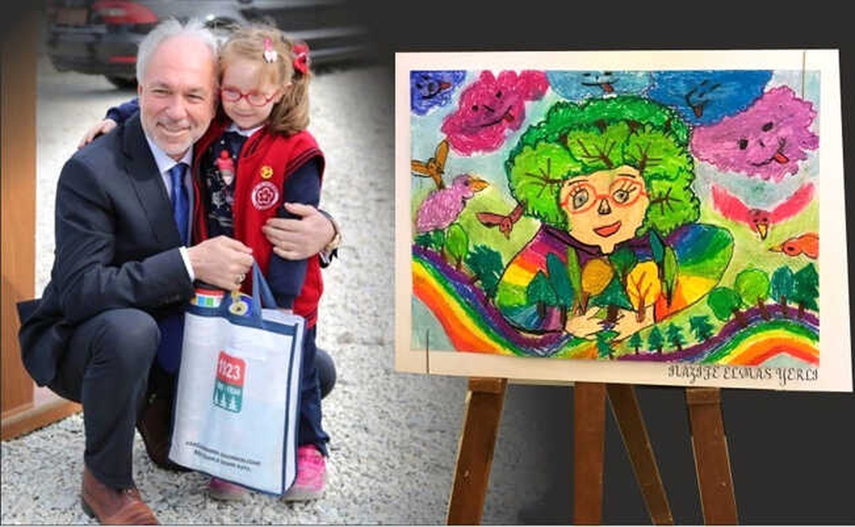 Minik Ressam Nazife Elmas Yerli\'ye Bir Ödül Daha