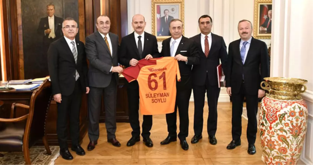 Mustafa Cengiz, Süleyman Soylu ve Mehmet Özhaseki\'yi Ziyaret Etti