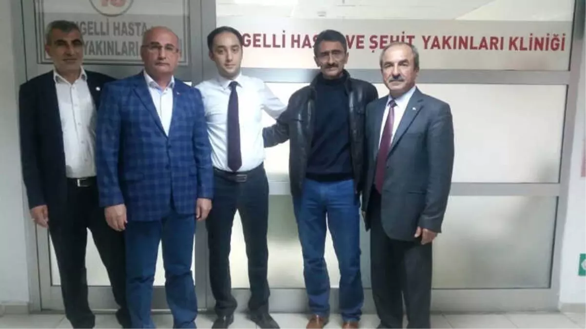 Şehit Babalarından Başhekime Teşekkür