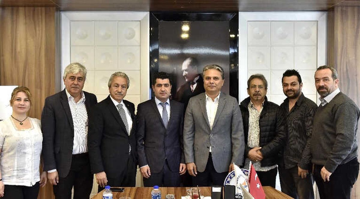 Tsyd\'den Başkan Uysal\'a Ziyaret