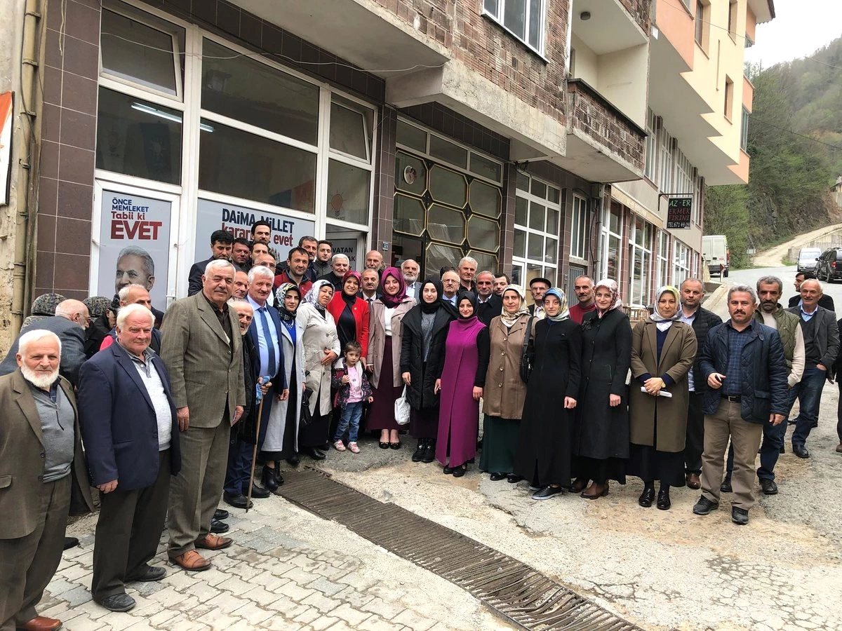 AK Parti Trabzon Milletvekili Köseoğlu, İlçeleri Ziyaret Etti