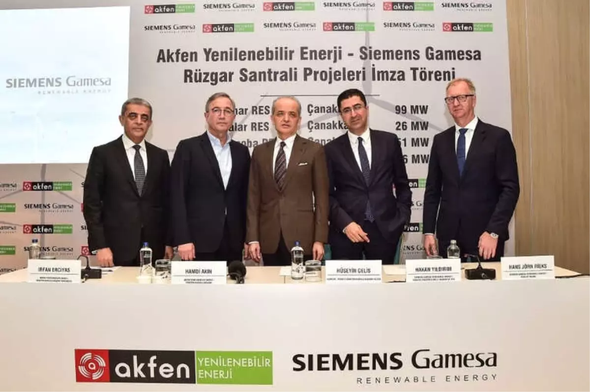 Akfen 1.6 Milyar TL Yatırımla 4 Rüzgar Projesine Başlıyor