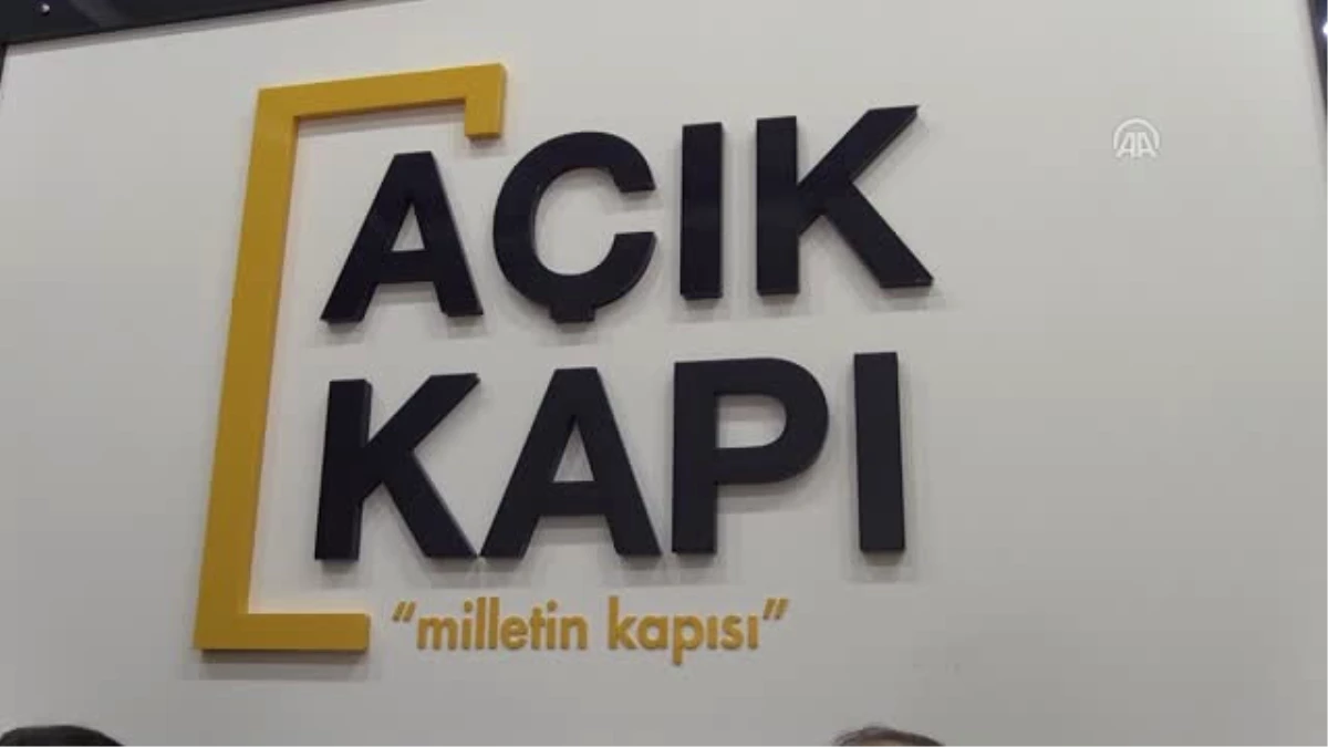 Bakan Eroğlu, "Açık Kapı" Bürosunu Hizmete Açtı