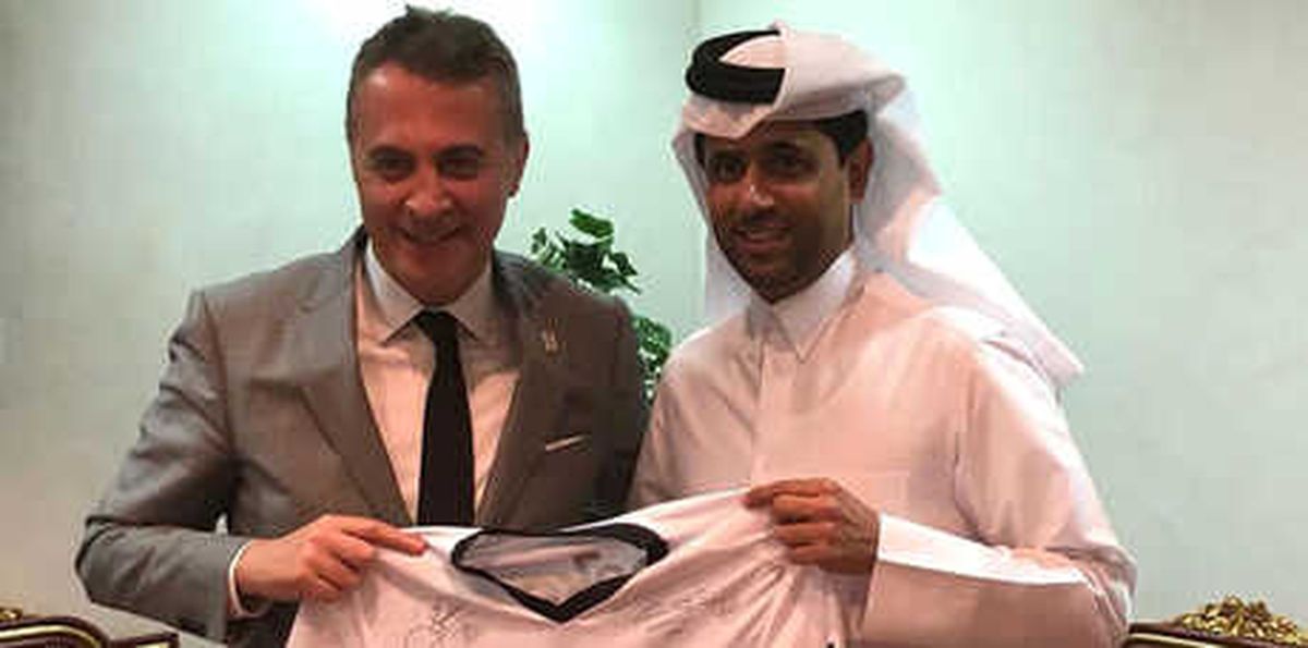Fikret Orman, Psg Başkanı Nasser Al-Khelaifi\'yle Görüştü