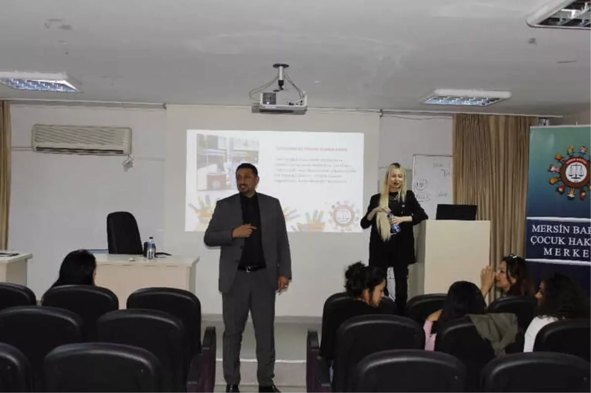 Mersin Barosu, Öğretmen Adaylarına Çocuk Haklarını Anlattı