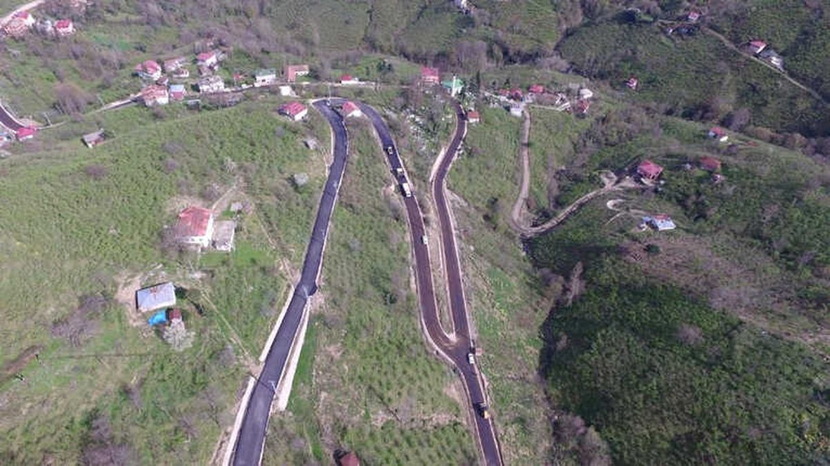 Ordu Kırsalında Asfalt Seferberliği