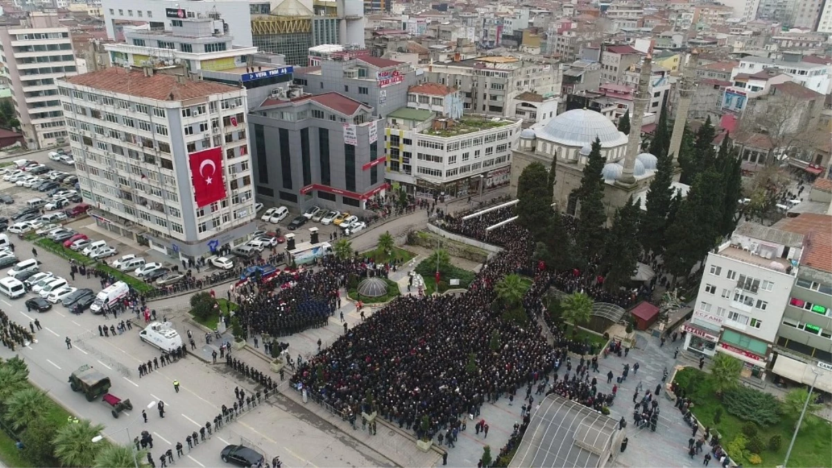 Samsunlu Şehit Pilotu Binlerce Kişi Ebediyete Uğurladı