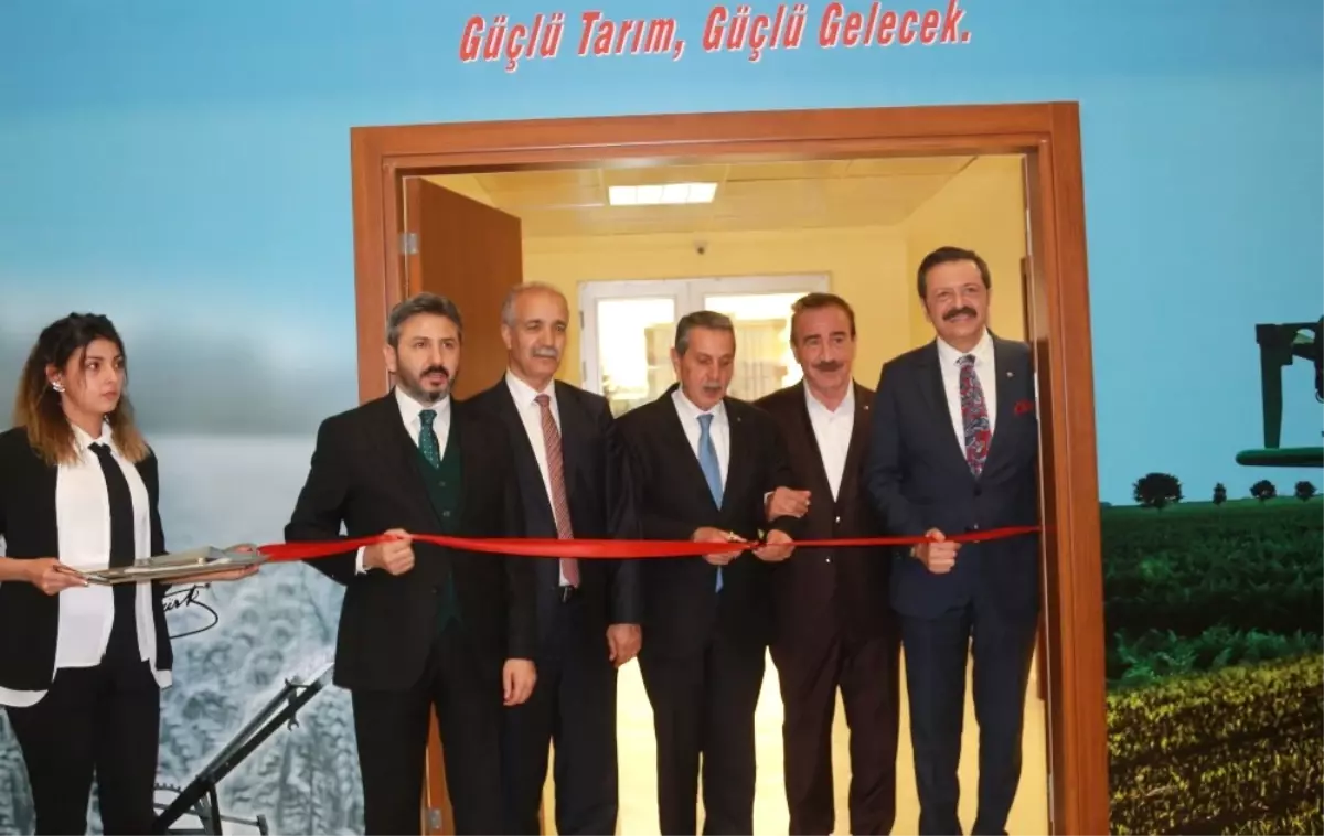 TOBB Başkanı Hisarcıklıoğlu, Hububat Analiz Laboratuvarının Açılışını Yaptı