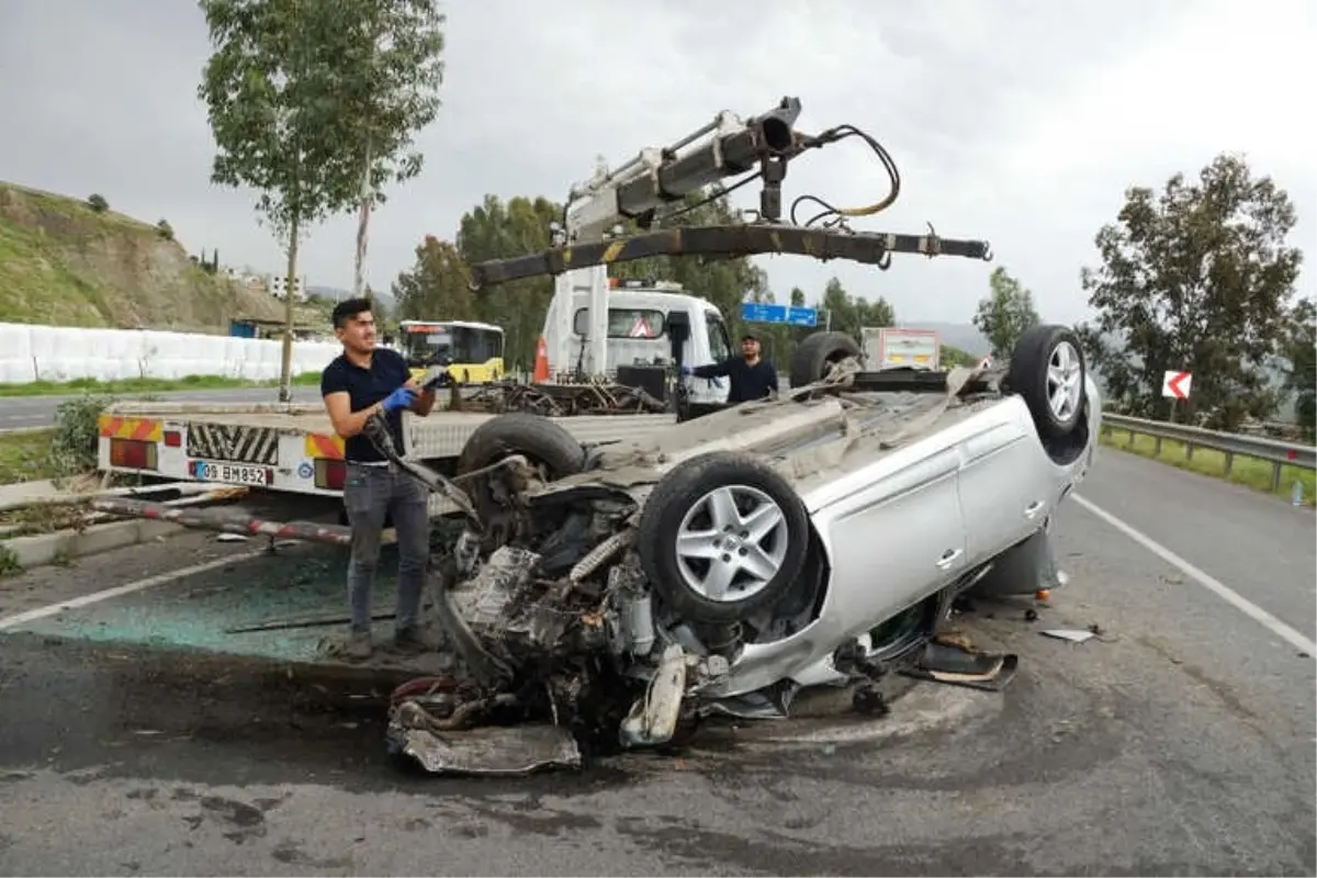 Üç Ağacı Devirdi, Araçtan Sağ Çıktı