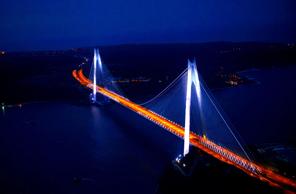 Yavuz Sultan Selim Köprüsü İklim Değişikliğine Işık Tutuyor
