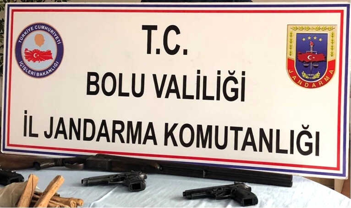 Bolu\'da, Jandarmadan Operasyon: 3 Gözaltı
