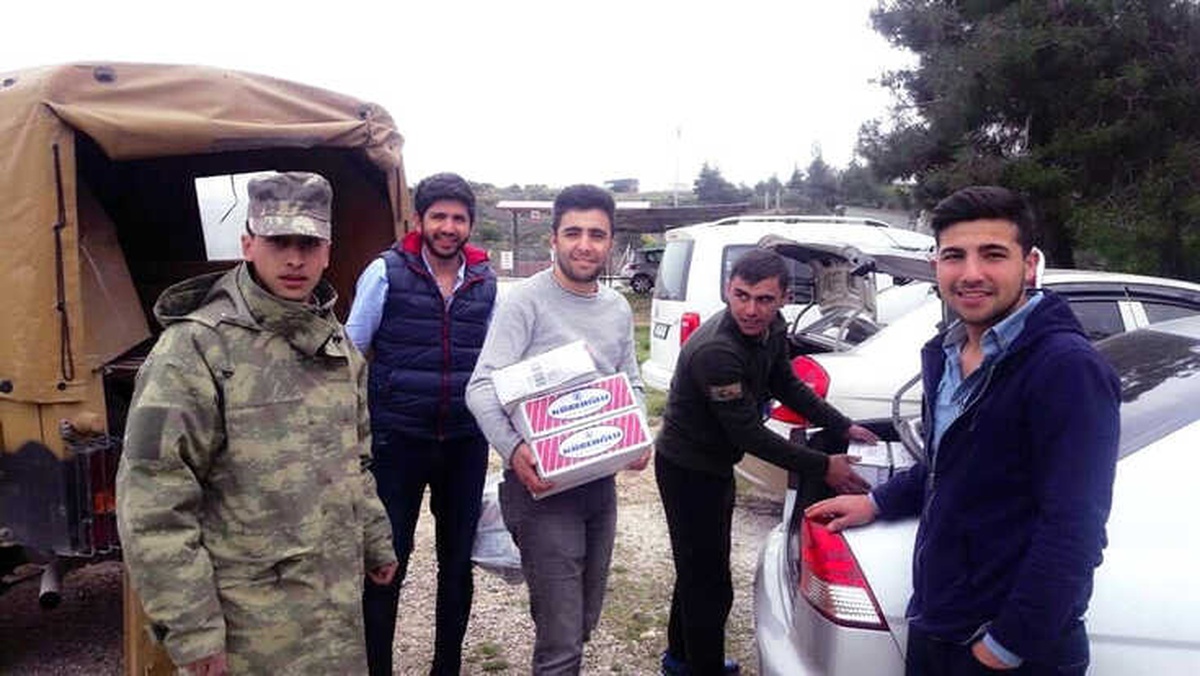 Büyükorhan\'dan Mehmetçiğe Gönderilen Kuru Gıdalar Ulaştı