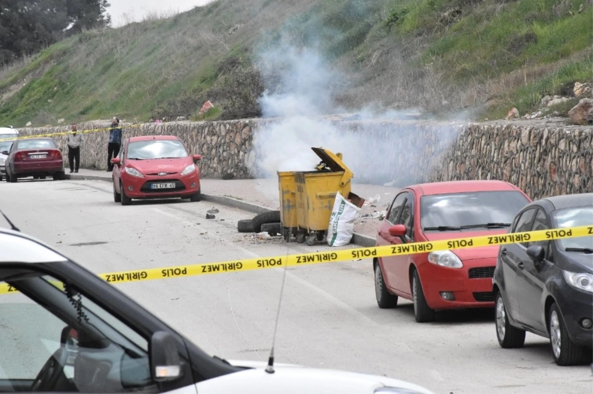 Çöp Konteynırı İçinden Saat Sesi Geliyor İhbarı Polisi Alarma Geçirdi