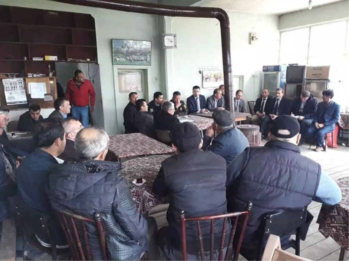 Kaymakam Yurdagül, Bir Günde 4 Ayrı Toplantı Yaptı