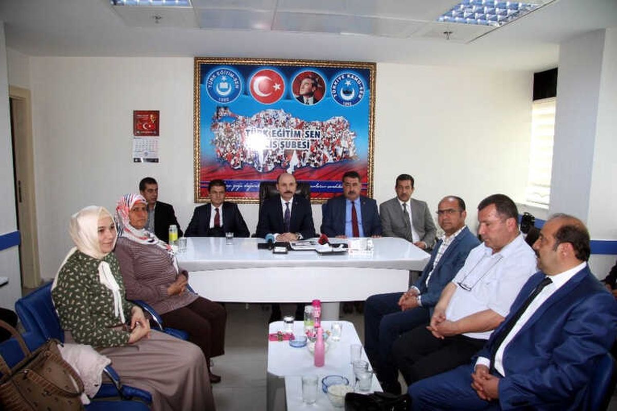 Türk Eğitim Sen Genel Başkanı Geylan\'dan Mehmetçik ve Kilis\'e Destek