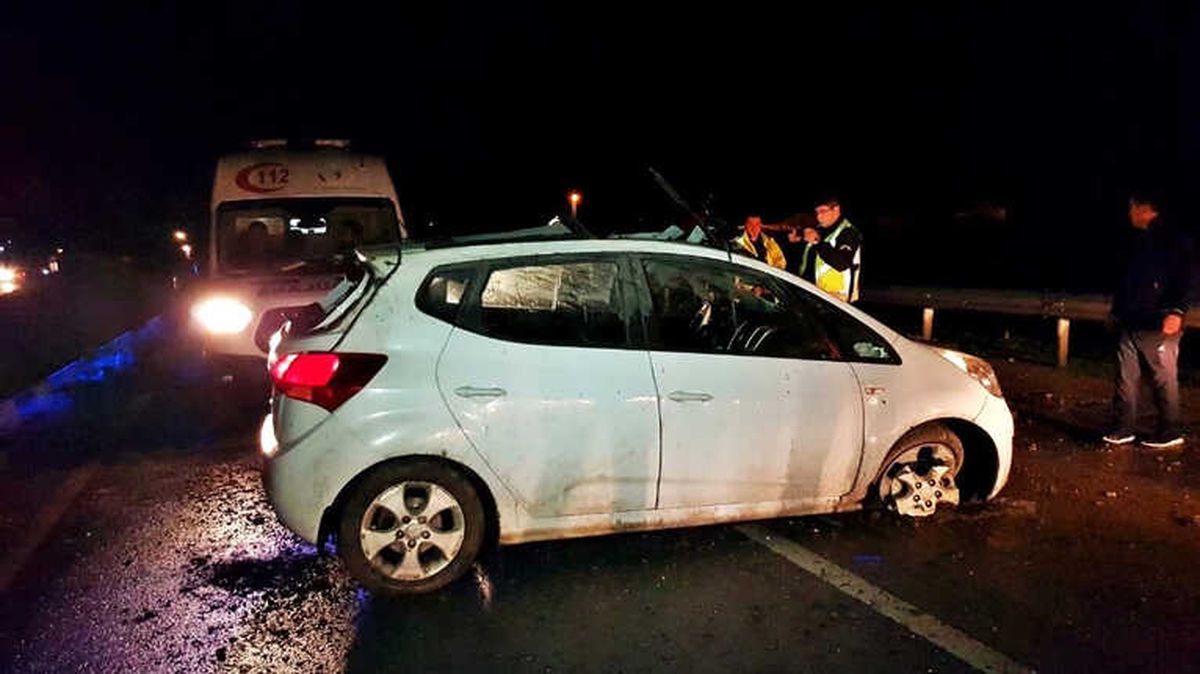 Tosya\'da Trafik Kazasında 2 Kardeş Ağır Yaralandı