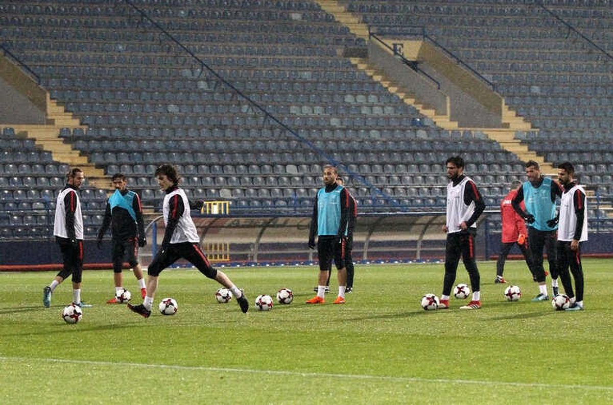 A Milli Takım Karadağ Maçı Hazırlıklarını Tamamladı