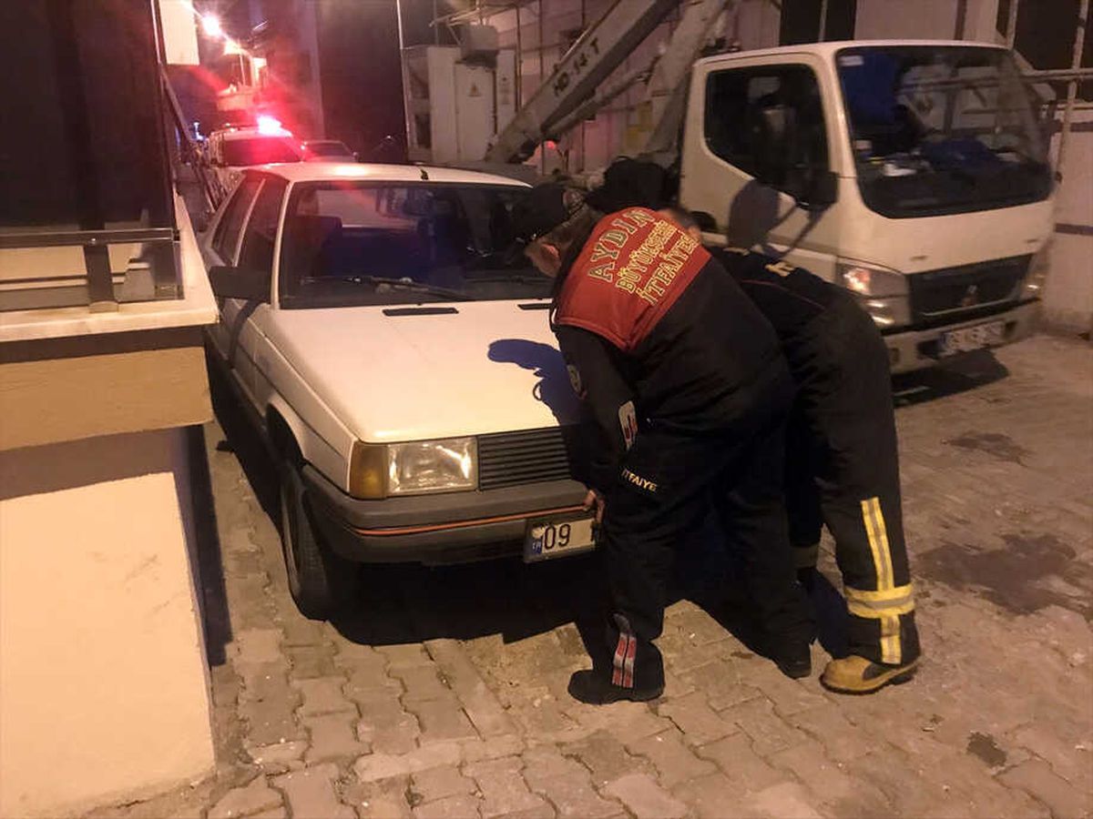 Aydın\'da Ev Yangını
