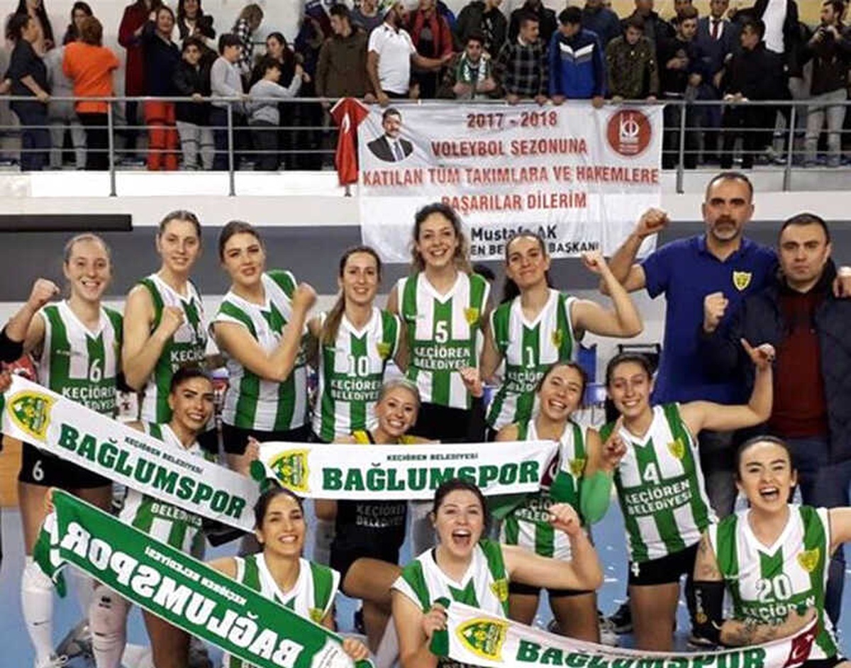 Bağlumspor Bayan Voleybol Takımı 1.lig\'te