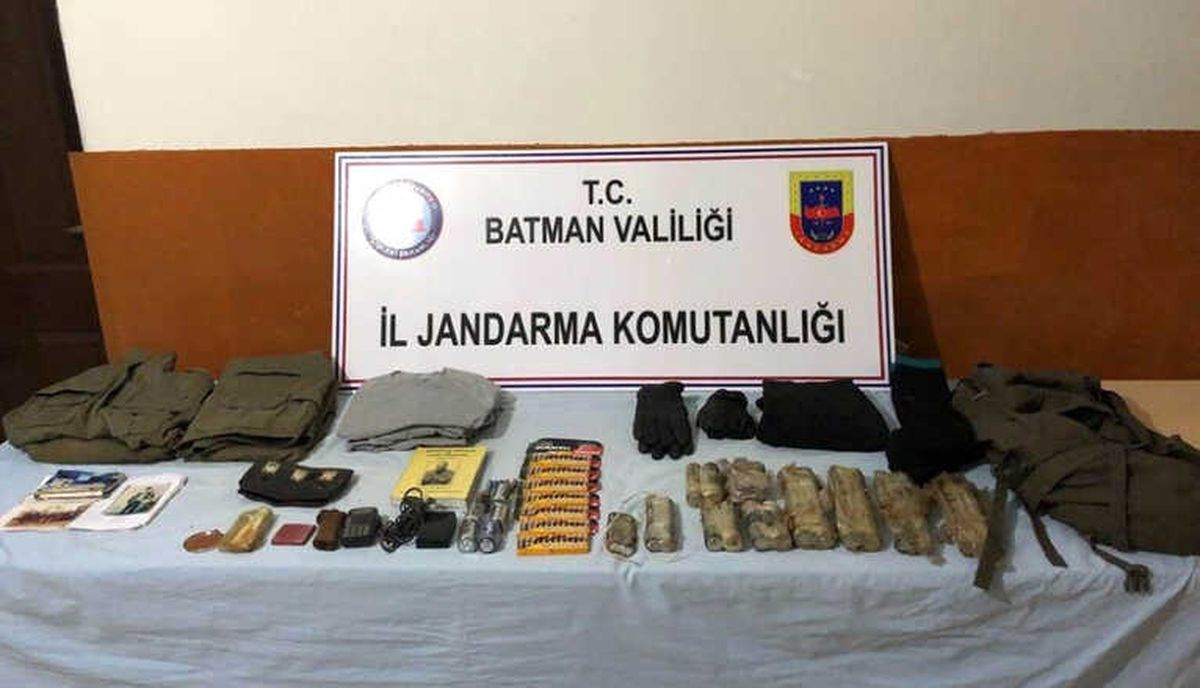 Batman\'da Silah ve Mühimmat Ele Geçirildi