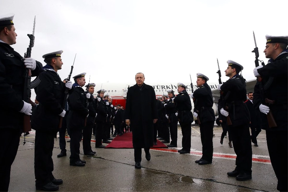 Cumhurbaşkanı Erdoğan Varna\'da