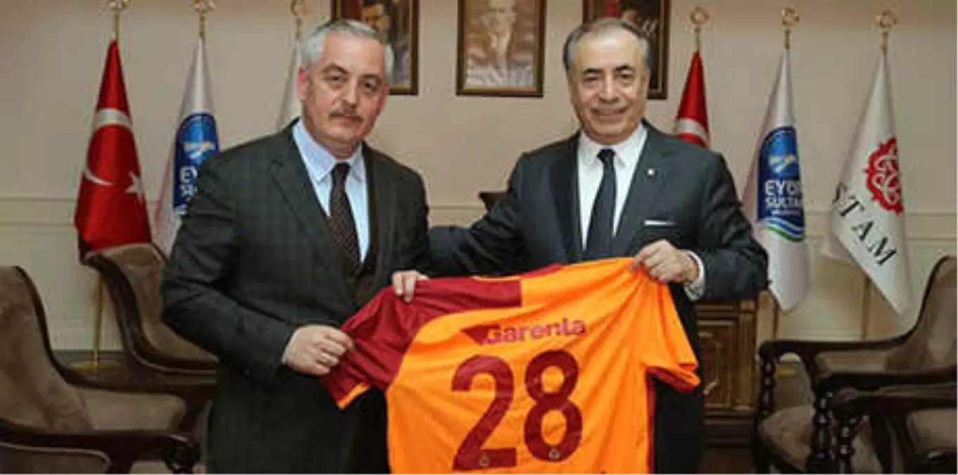 Galatasaray\'dan Eyüpsultan Belediyesine Ziyaret