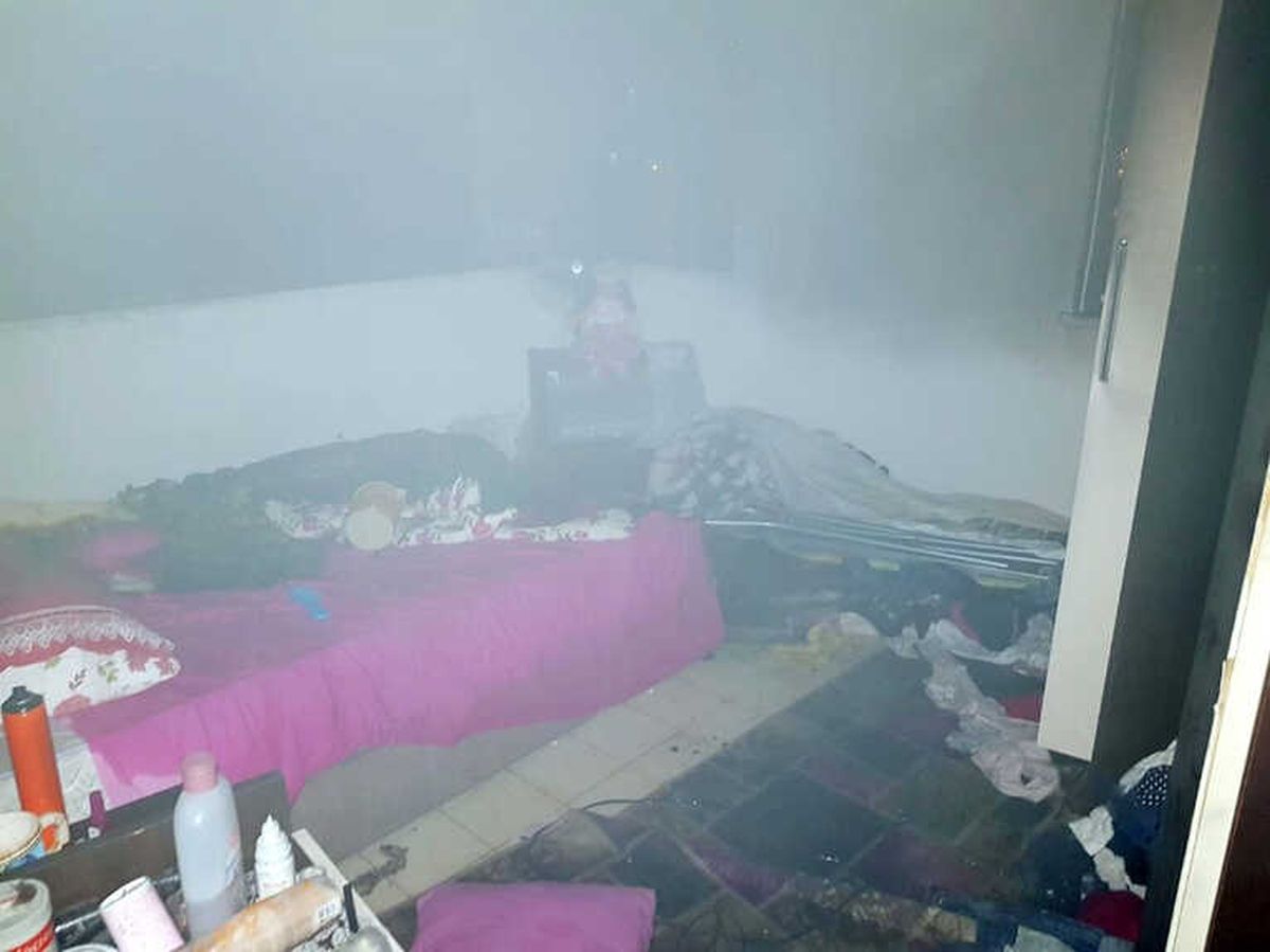 Kavga İhbarına Giden Polis Ev Yangınıyla Karışlaştı