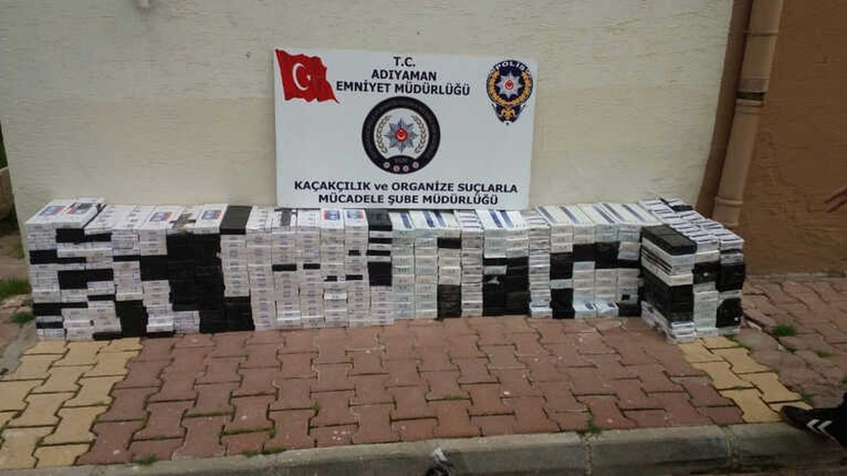 Polis Kaçak Sigaraya Geçit Vermiyor