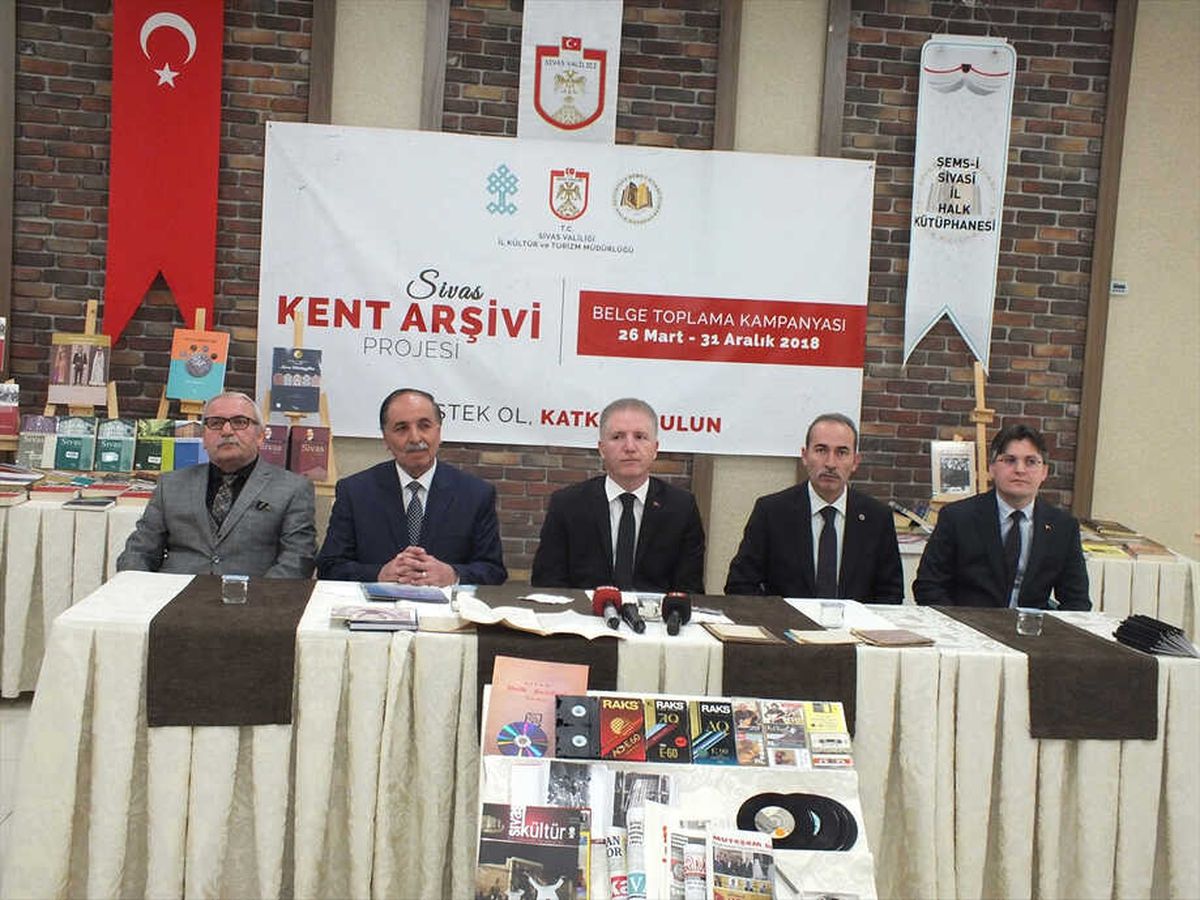 Sivas Kent Arşivi Projesi Tanıtıldı