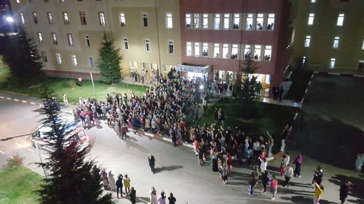 Tokat\'ta, Üniversite Öğrencilerinden Protesto Eylemi