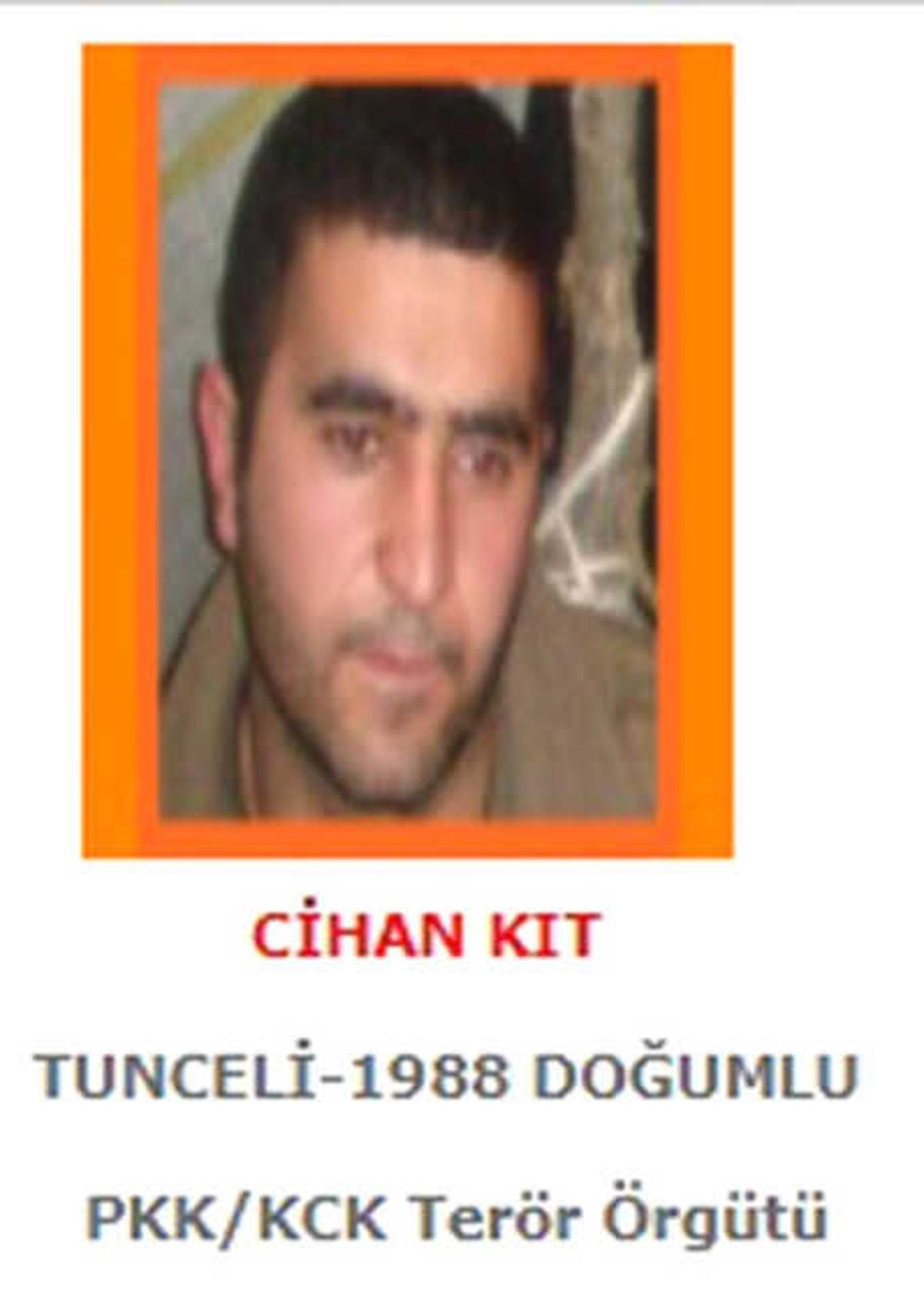 600 Bin TL\'lik "Turuncu" Listede Yer Alıyordu Öldürüldü