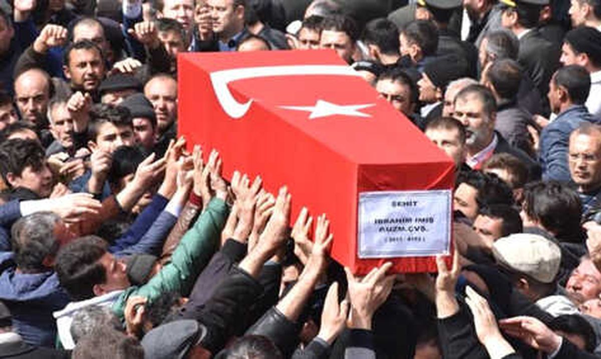 Afrin Şehidi Son Yolculuğuna Uğurlandı