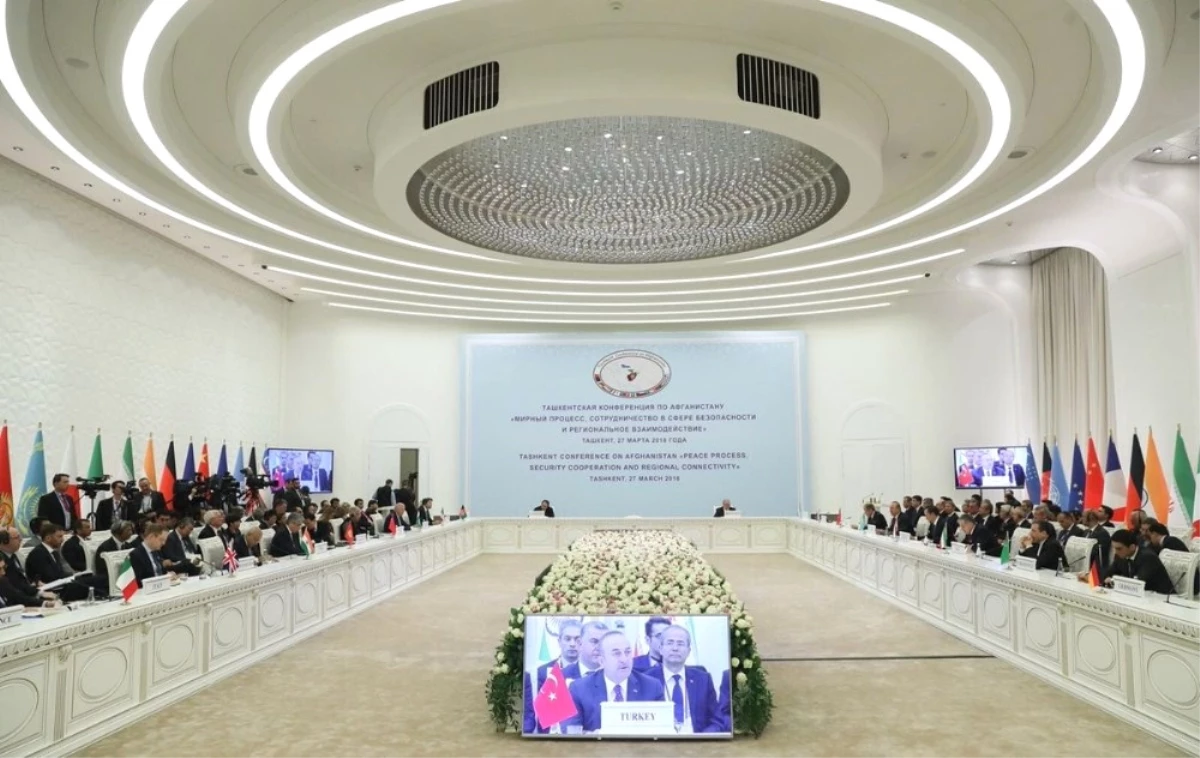 Bakan Çavuşoğlu Afganistan Hakkında Taşkent Konferansı\'na Katıldı