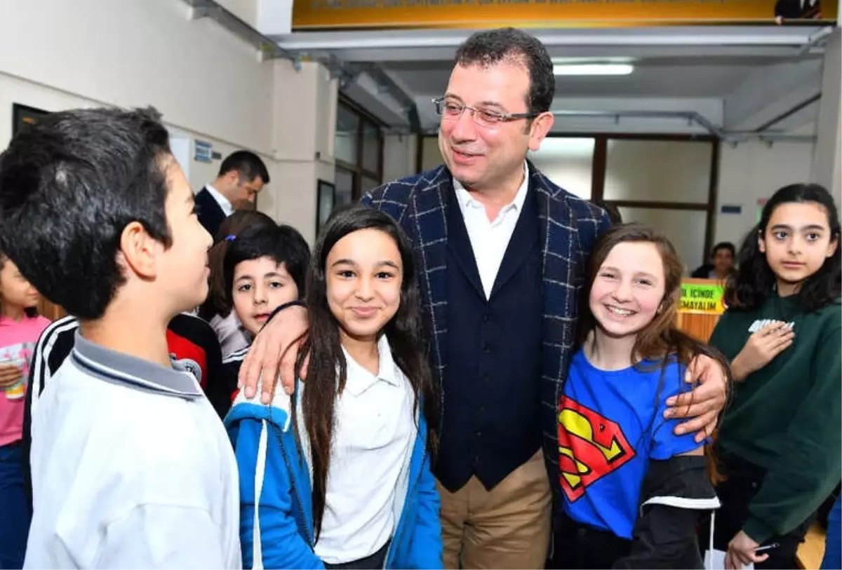 Başkan İmamoğlu Okulları Ziyaret Etti