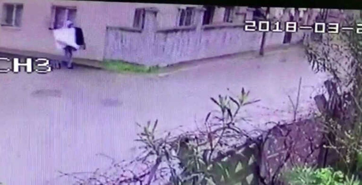 Çaldığı Televizyonla Kaçarken Yakalandı