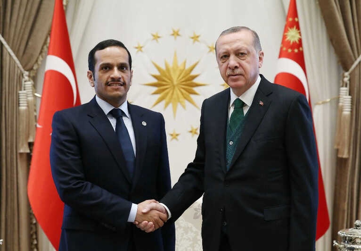 Cumhurbaşkanı Erdoğan, Katar Dışişleri Bakanını Kabul Etti