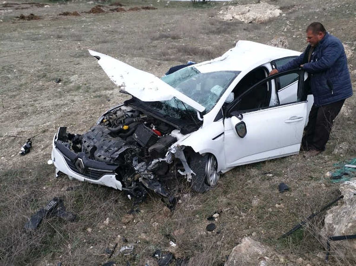 Emet\'te Trafik Kazası: 1 Yaralı