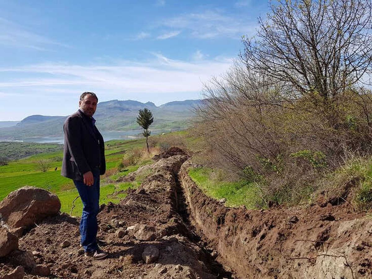 Fırat\'tan Gerger İlçesine Su Geliyor