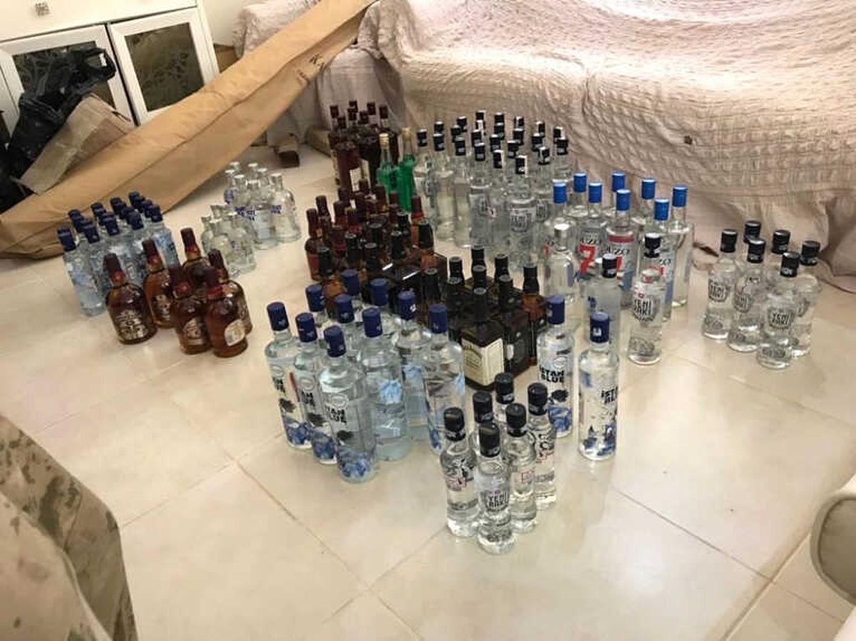 Hatay\'da 250 Şişe Kaçak İçki Ele Geçirildi