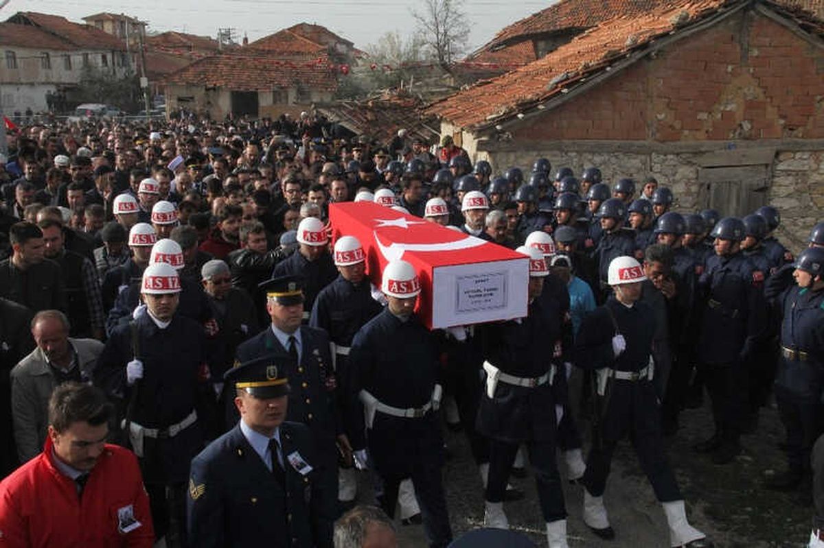 Kütahya Şehidini Son Yolculuğuna Uğurladı